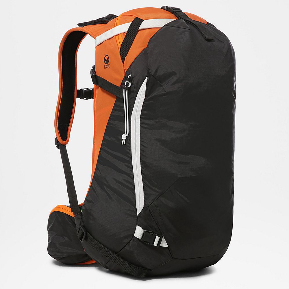 The North Face Backpacks Mens Australia - The North Face Snomad 34 Litre Black Skiing And Snowboardi